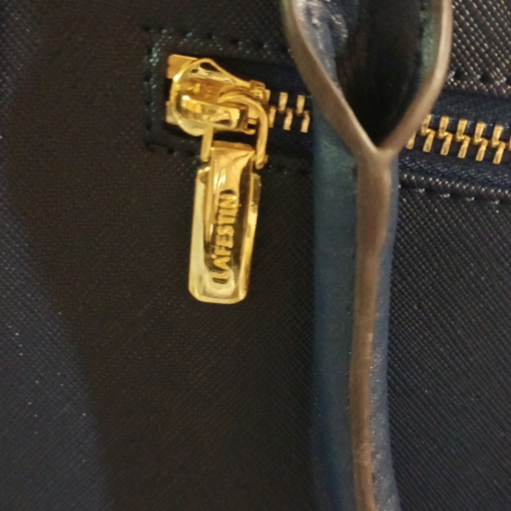 LA'FESTIN Blue Handle Only Handbag - Picture 3 of 8